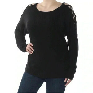 bar III Womens High Low Knit Sweater‎